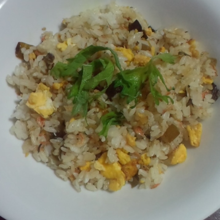 高菜・桜エビ・ジャコ入り炒飯